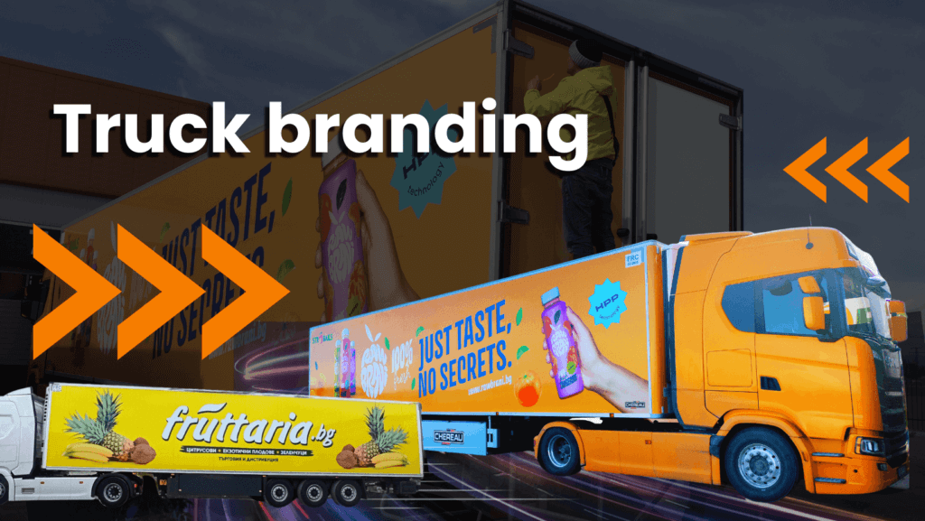 Truck branding - Media Design